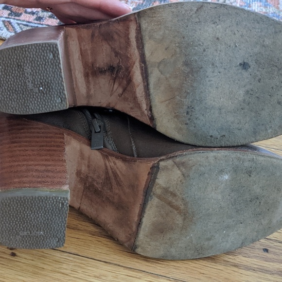 Loeffler Randall Ella Stacked Booties - Picture 6 of 7